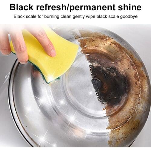 Metal Rust Remover Kitchen Stainless Steel Pot Bottom Burn Marks Dirt Cleaner