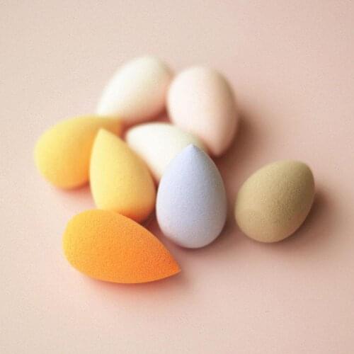 Fashion Foundation Sponge Mini Cosmetic Puff Powder Puff Smooth Womens Makeup Foundation Sponge Beauty Make Up Tool Accessories