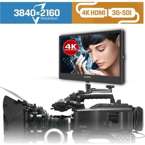 Lilliput A12 12.5 Inch Utra Slim IPS 4K Ultra HD Resolution On-Camera Field 2160P Monitor With HDMI SDI DP Input for DSLR Camera