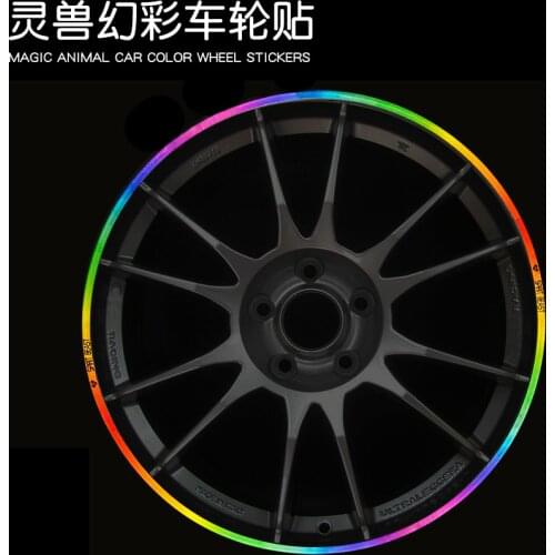 Motorcycle tire stickers reflective stickers decals motorcycle reflex 10 "12" 18 "wheels with 16 creative produc free shipping