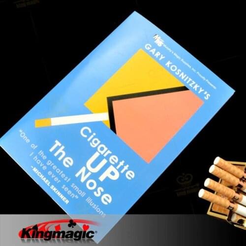 Cigarette Up The Nose by Gary Kosnitzky Disappear Magic Trick Close Up Magic Cigarette Tricks Magic Props