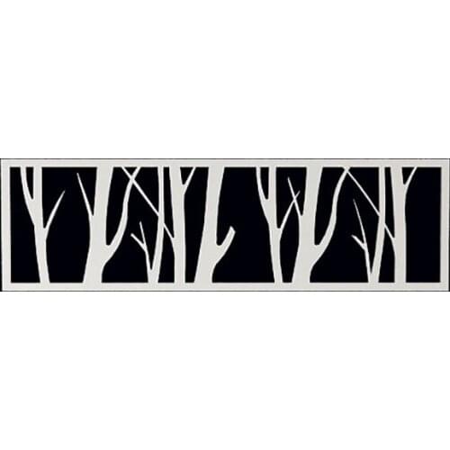 Stl model forest tree branch decor carving 3d model relief for cnc in STL file format home decoration Decor