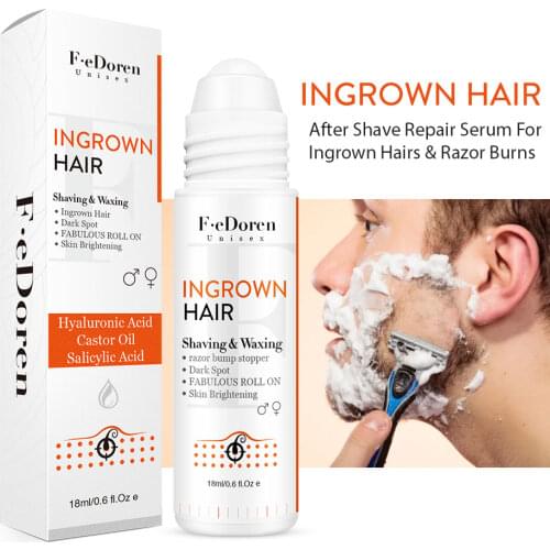 2020 Razor Bump Stopper Prevent Ingrown Hair Mild Serum Reduce Redness Smooth&Repair Skin After Shaving&Waxing Skin Treatment