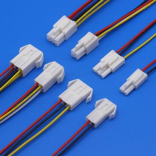 5/10 pair Wire harness of male and female plug wire and plug wire electronic wire processing 4.5mm spacing, EL tamiya type
