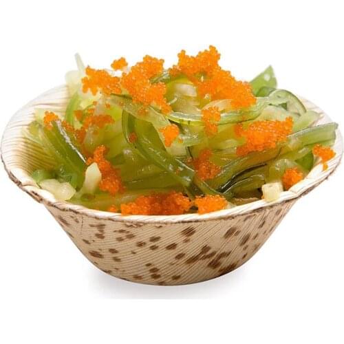 Promotion - Party Wedding Supplies, Disposable Eco-Friendly Tableware 60ml Capacity Mini Bamboo Leaf Dessert Bowl, 20/Pack