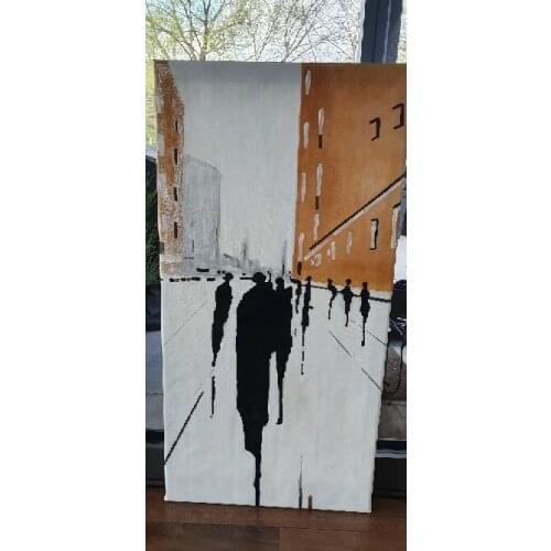 Pure Hand-painted Sea Scenery Art Canvas Oil Painting Wall Fine Art Modern Home Living Room Decoration Panel Paintings Artwork