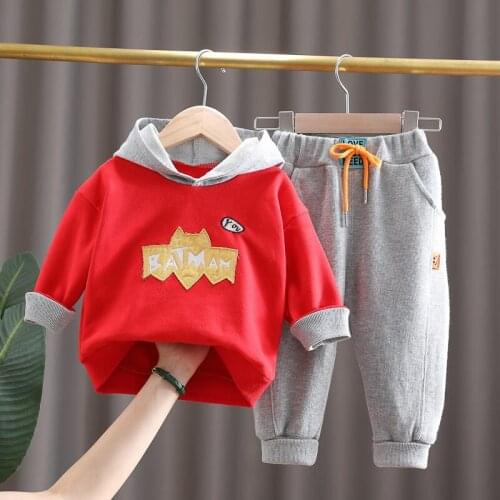 Baby Girls Boys 3pcs Sets Cartoon 2021 SPRING Children Hoodies Pants 2Pcs/Set Tracksuits Kids Clothes Sport Suit 1 2 3 4 Years
