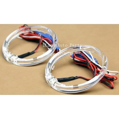 DLAND OPTICAL LED ANGEL EYE RING HALO FOR BMW STYLE, WITH 80MM AND 95MM AVAILABLE