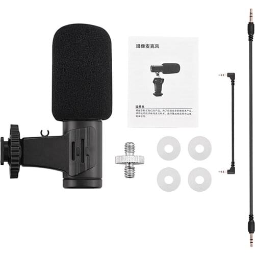 Condenser/Recording Camera Microphone Long/Short Microphone for DJI OSMO POCKET 2 Do-It-All Handle Gimbal Camera Accessory