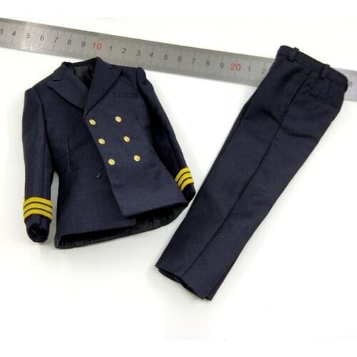 Lert Line AL100033 1/6 U.S. destroyer commander uniform model For Action Figure DIY Accessories