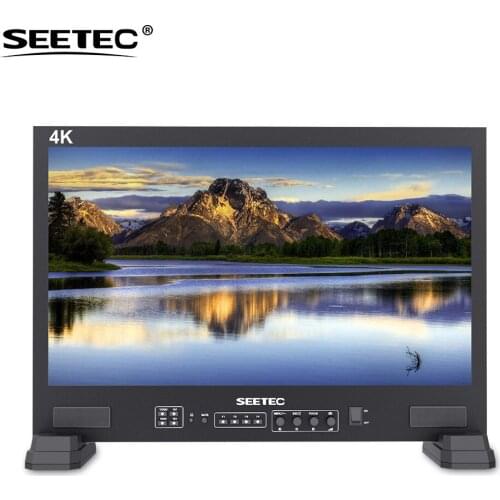 Seetec 4K133-9HSD-192(Original P133-9HSD) 13.3 Inch IPS 3G-SDI 4K HDMI Broadcast Monitor Director Desktop LCD Monitor