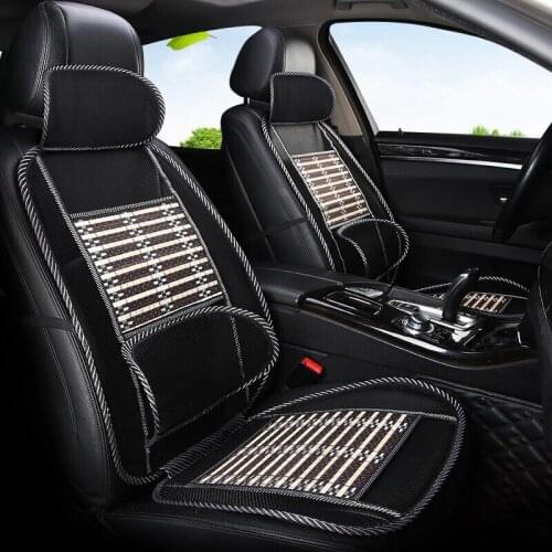 Car Seat Cushion Four Seasons Supplies Summer Bamboo Cooler Cushion Car Lumbar Cushion Car Seat Cushion Breathable Seat Cover