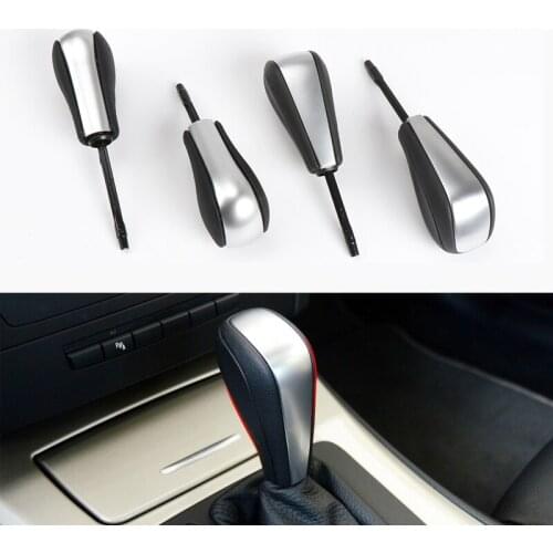 Car Gear Knob Lever For BMW E46 E90 E91 E60 E83 E53 E87 E89 1/3/5 Series X1 X3 X5 Z4 Car Stick Gear Lever HandBall