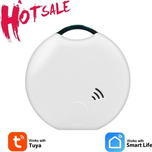TUYA Anti-lost Alarm Smart Tag Wireless Tracker Child Wallet Key Finder Locator Waterproof With Battery Fit For Bluetooth