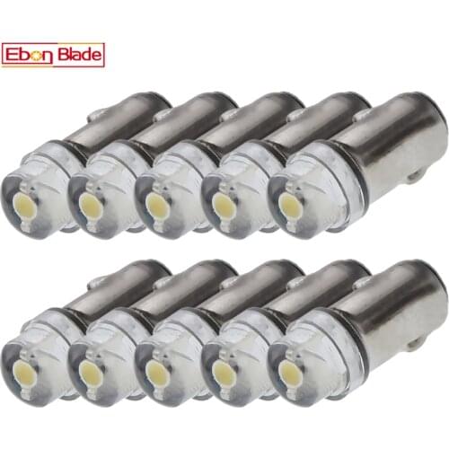 10Pcs BA5S 5mm Mini LED Bulb COB Warm White Lamp Super Bright 12V-22V DC Replacement For Marklin 600 150 Train Railway Model Toy