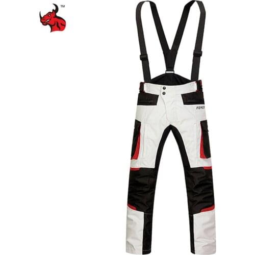 Winter Motorcycle Pants Men Motocross Pants Waterproof Pantalon Moto Wearable Man Pants With CE Certification S-5XL