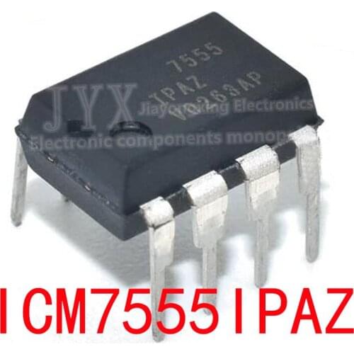 10pcs ICM7555IPAZ DIP-8 ICM7555 DIP 7555 ICM7555IPA DIP8
