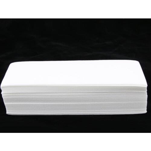 100 Pcs Beauty Non Woven Depilatory Paper Waxing Strips For Body Facial Legs Hair Removal Wax