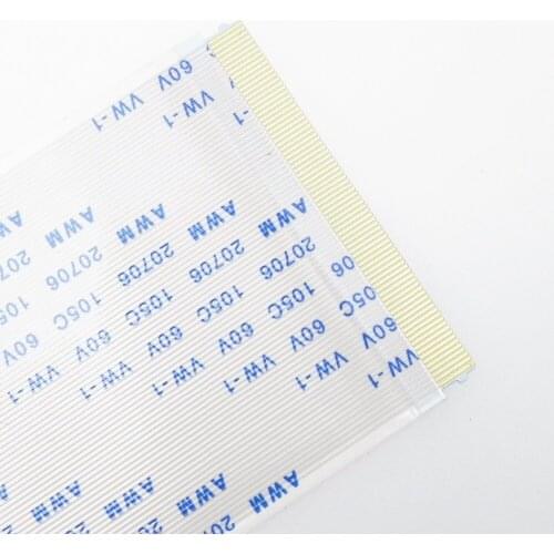 2pcs/lot)New Flexible Flat FFC Cable 80pin 0.5mm pitch 300mm length type A Gold plated with wing lock