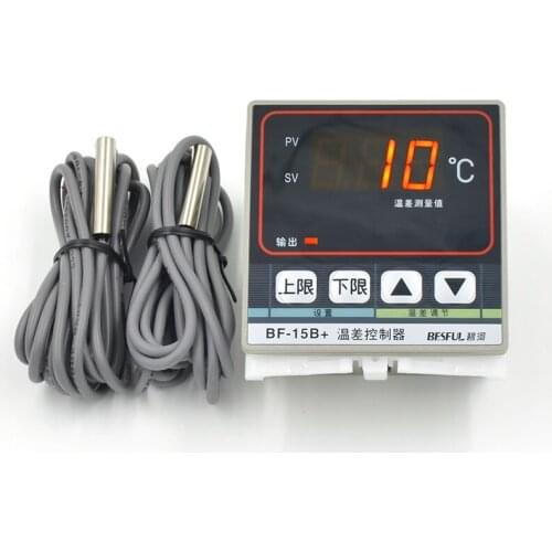 BF-15B+ solar thermocouple controller double probe difference circulating pump control switch