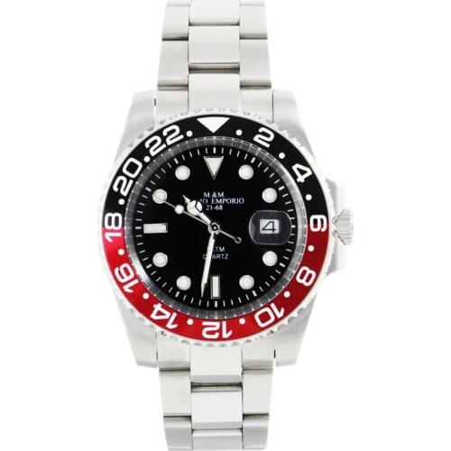 M & Ms first general store watch Sub with red-black dial 1101RSO