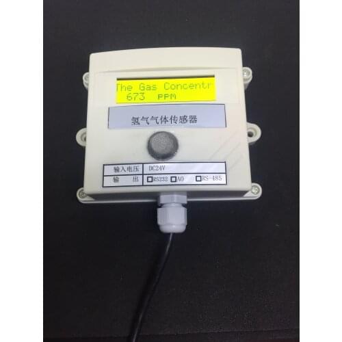 Hydrogen Gas Concentration Sensor Transmitter H2 Gas Sensor Online Detection 485 PLC with Modbu