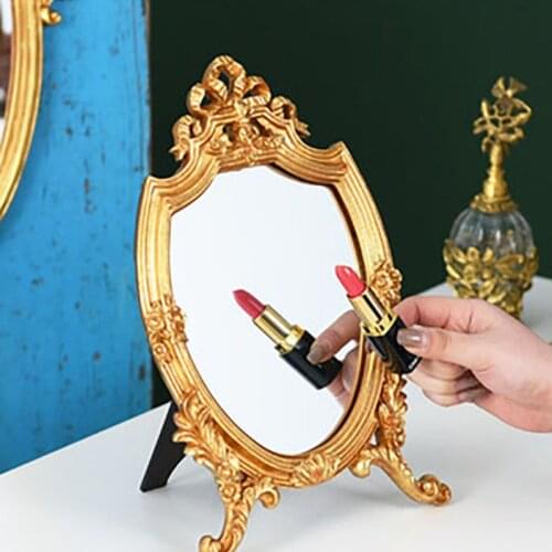 Decorative Mirror Miroir Decoratif Espejos Decorativos De Pared Decoracion Salon Casa Decoration Mural Retro Vintage Embossment