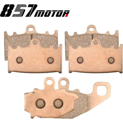 Motorcycle metal sintering brake pads For ZZR400 ZZR 400 93 94 95 96 97 98 99 00 01 02 03 04 05 06 07 ZZR600 ZZR 600 1993-2005