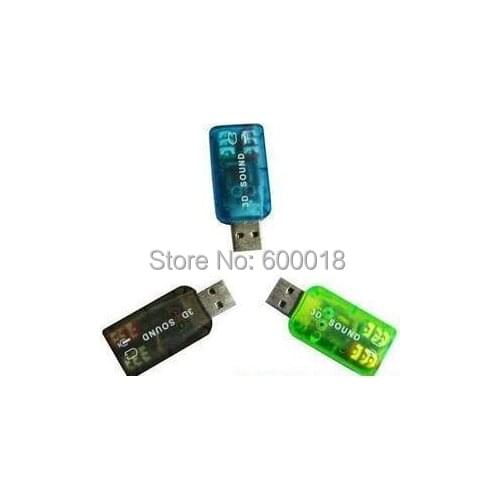 Hot 3D usb audio sound card adapter , free shipping post air 10pcs/lot