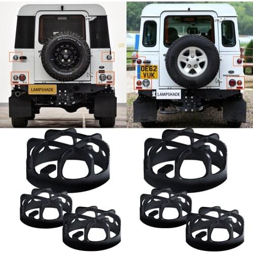 Front Rear Reverse Fog Side Lights Cover for Land Rover Defender 90 110 Body Parts