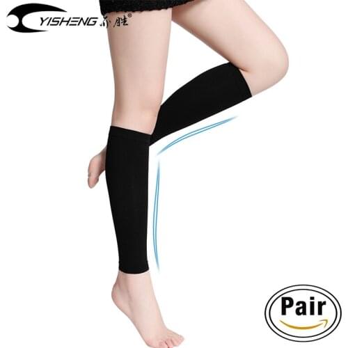 Findcool Shin Guard Medical Compression Calf supports 20-30 mmHg for Yoga and Sports