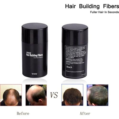 Hair Building Fibers Hair Loss Concealer Thickening for Thinning Hairs Powder Volumizing Based 15g SK88