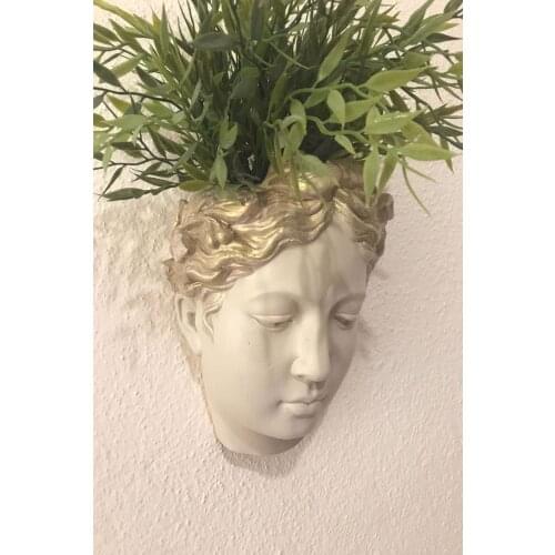 Wall Helen Jardiniere kreme gold