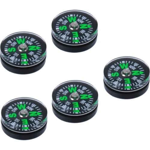 5pcs Professional Scout Compass - Liquid Filled, Outdoor Gear for Navigation
