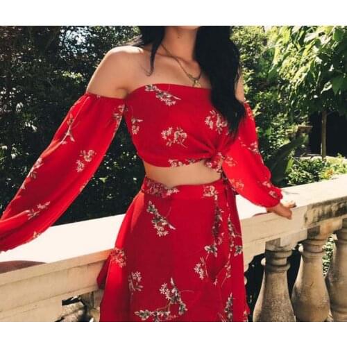 QXSLZQ Summer Chiffon Dresses