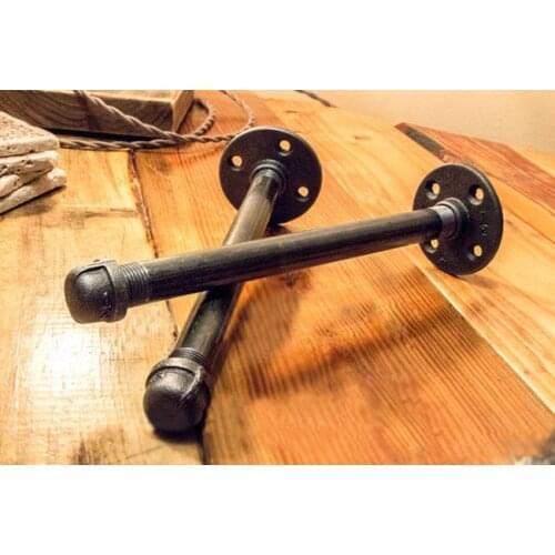 Retro Vintage American Country Industrial Water Pipe Shelf Bookshelf Bracket Support Bathroom Accessories DN15 Without Wood Boar