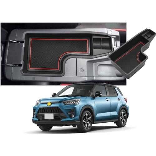 RUIYA Car Armrest Box Storage For Rise A200A A210A/Rocky A200S A210S 2020 Central Control Container Auto Interior Accessories