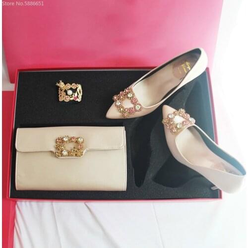 1 Pair Luxury Champagne Color Wedding Engagement Party Favor High Shoes Girlfriend Custom Bridesmaid Wedding Gifts for Guests