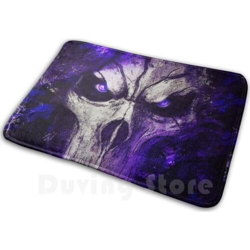 Darksiders 2 Death Carpet Mat Rug Carpet Anti-Slip Floor Mats Bedroom Dark Siders 2 Darksiders Darksiders2 Death Carpet Purple
