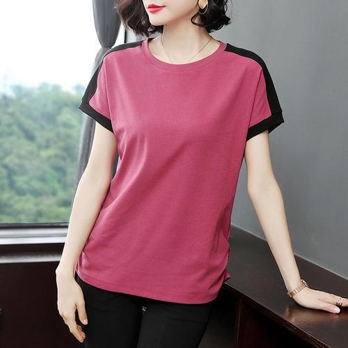 Tops T Shirt Black Women Short Sleeve Tshirt Women Lady