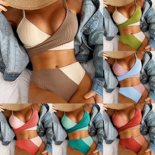 XIZOU Swimwear With Ruffles