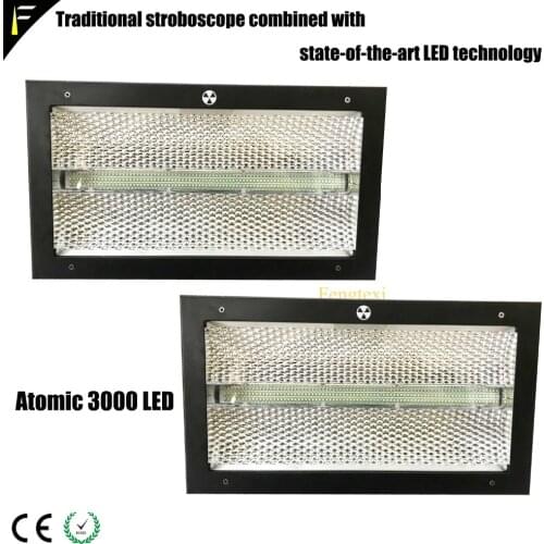 3/4/14channel Atomic 3000 LED Strobe Flash Background Light with 228*3w White+64*0.6w RGB LED Color Dynamic Candy Light Effect