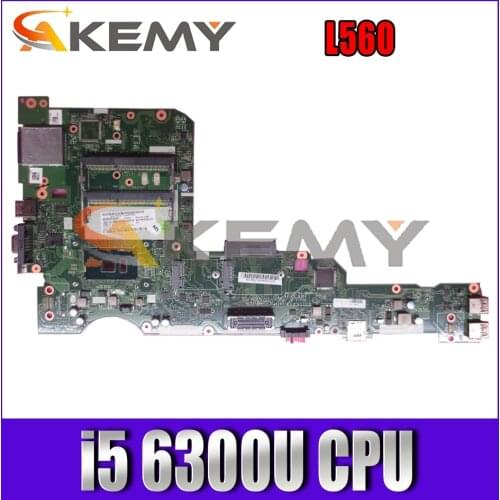 For ThinkPad L560 laptop motherboard AILL1/L2 AILL3 LA-C421P W/ CPU i5 6300U tested OK FRU 00UR185 01LV952 01LV950 Mainboard