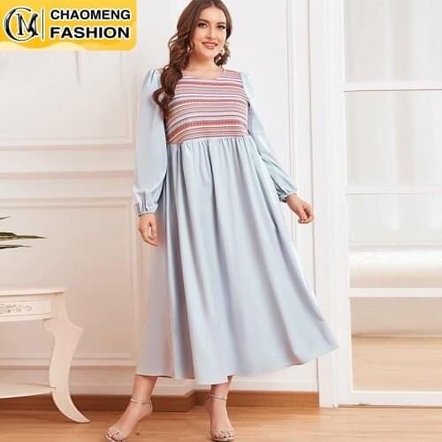 Eid Dubai Abaya Elegant Fashion Plus Size Hijab Dress Turkey Kaftan Islam Clothing Muslim For Women Vestidos Arabic Maxi Robe