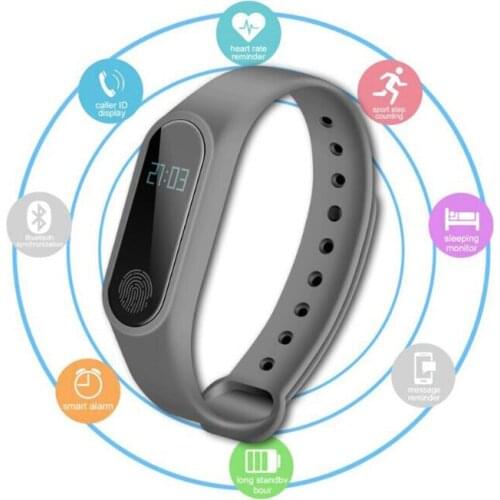 Hot M2 Smart Band Wristband Health Heart rate/Blood/Pressure/Heart Rate Monitor/Pedometer Sports Bracelet smart Bracelet