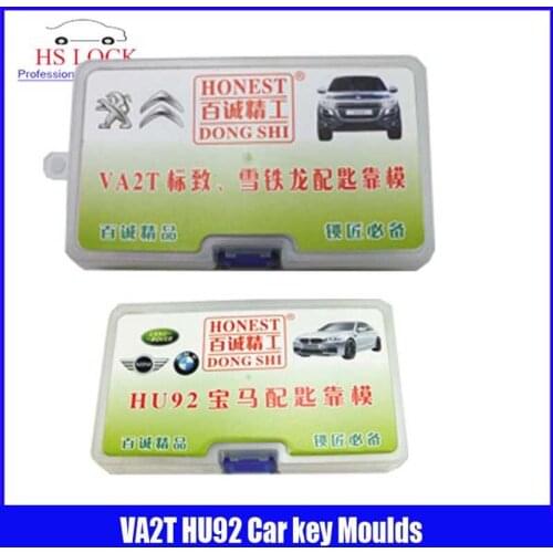 HU92 & VA2T car key moulds for key moulding Car Key Profile Modeling locksmith tools