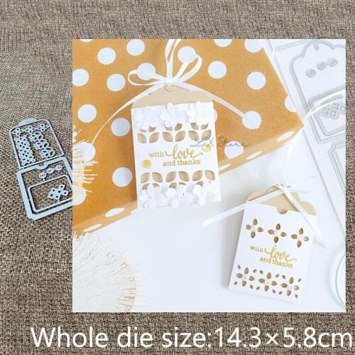 New Design Craft Metal stencil mold Cutting Dies Pattern tag decoration scrapbook die cuts Album Paper Card Craft Embossing