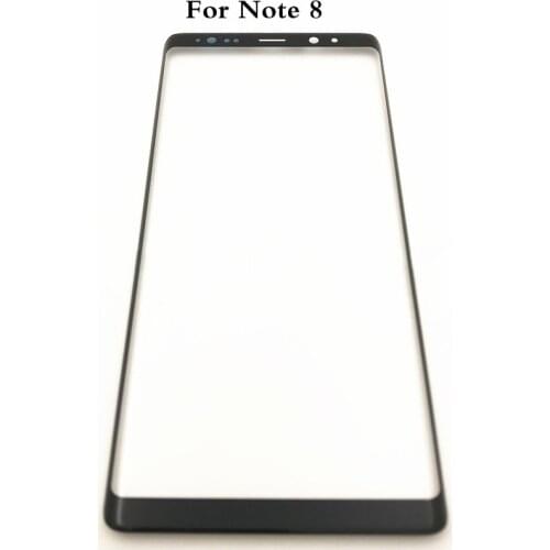 Original 6.3 inch Front glass touch screen For Samsung Galaxy Note8 Note 8 N950 Touch Screen Top Lens LCD Outer Panel