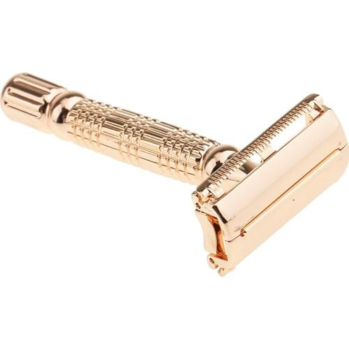 Professional Zinc Alloy Double Edge Safety with Case for Men