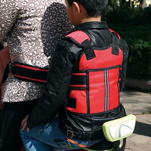 Safety belt for electric vehicle Safety harness for children of motorcycle Baby protection belt Anti wrestling belt Free shippin